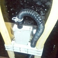 Black inlet tube damage