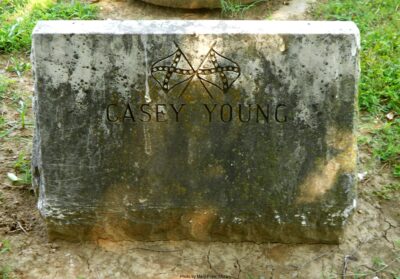 Gravestone of Casey Young in Memphis, TN