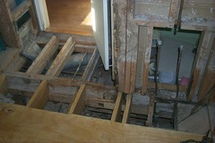 New floor beams